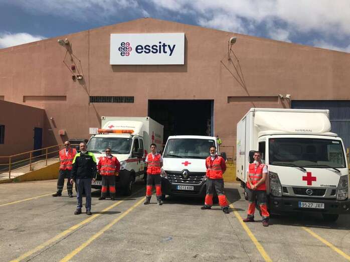 Fábrica de Essity en El Goro-Telde (Foto TA)